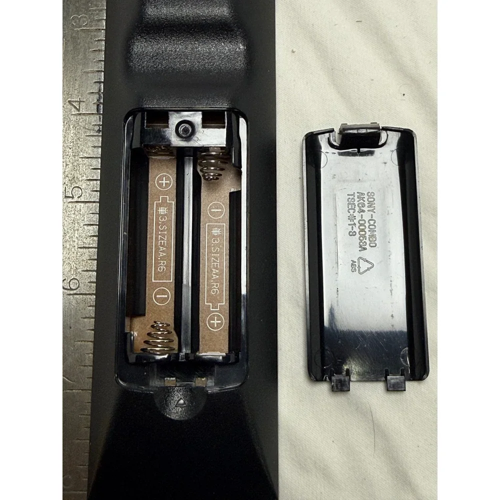 Sony Remote Control ‎ Black RMT-V501C Video DVD Combo VCR OEM Replacement
